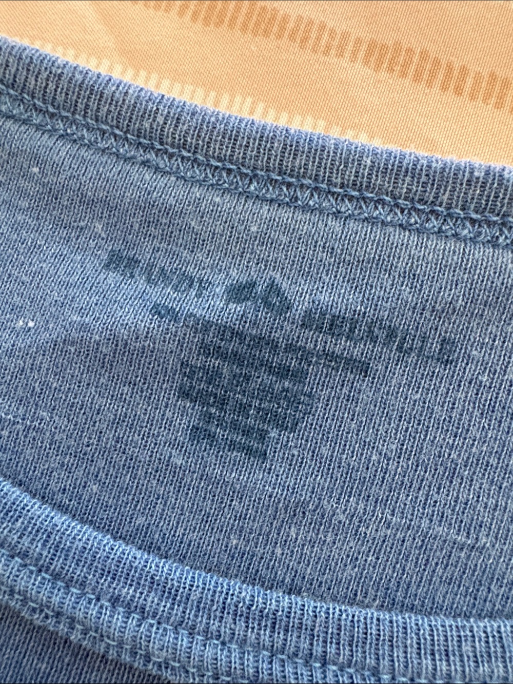 Brandy Melville Short Sleeve Crewneck Tee in Cobalt Blue - Picture 2 of 7